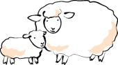 羊の絵