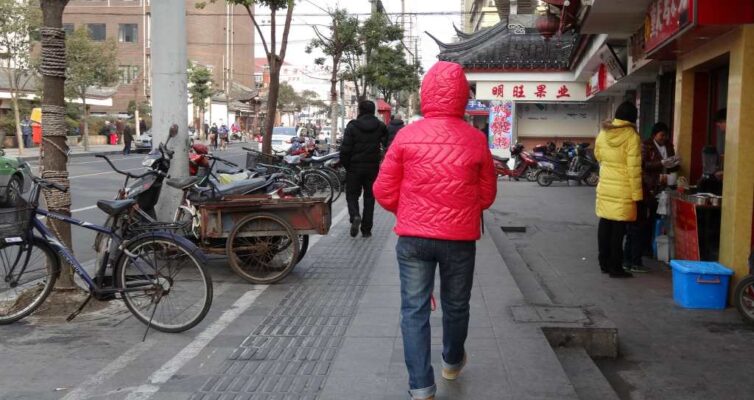 上海の冬の服装
