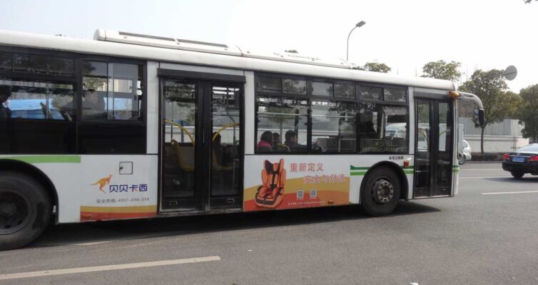 上海のバス