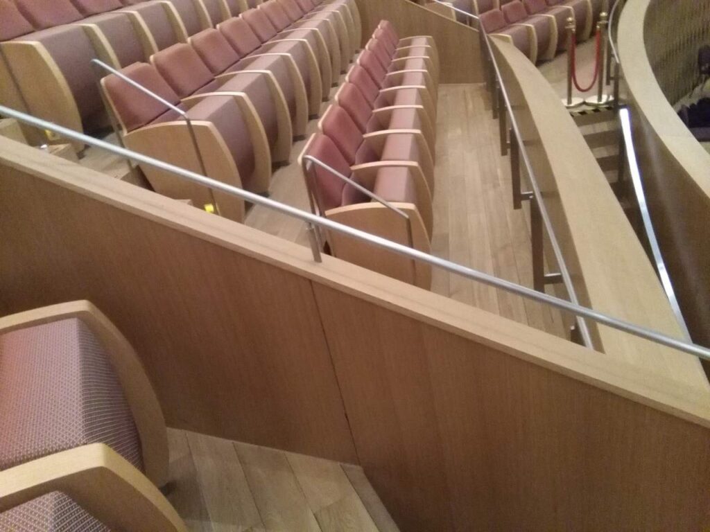 上海交響楽団ホールの座席